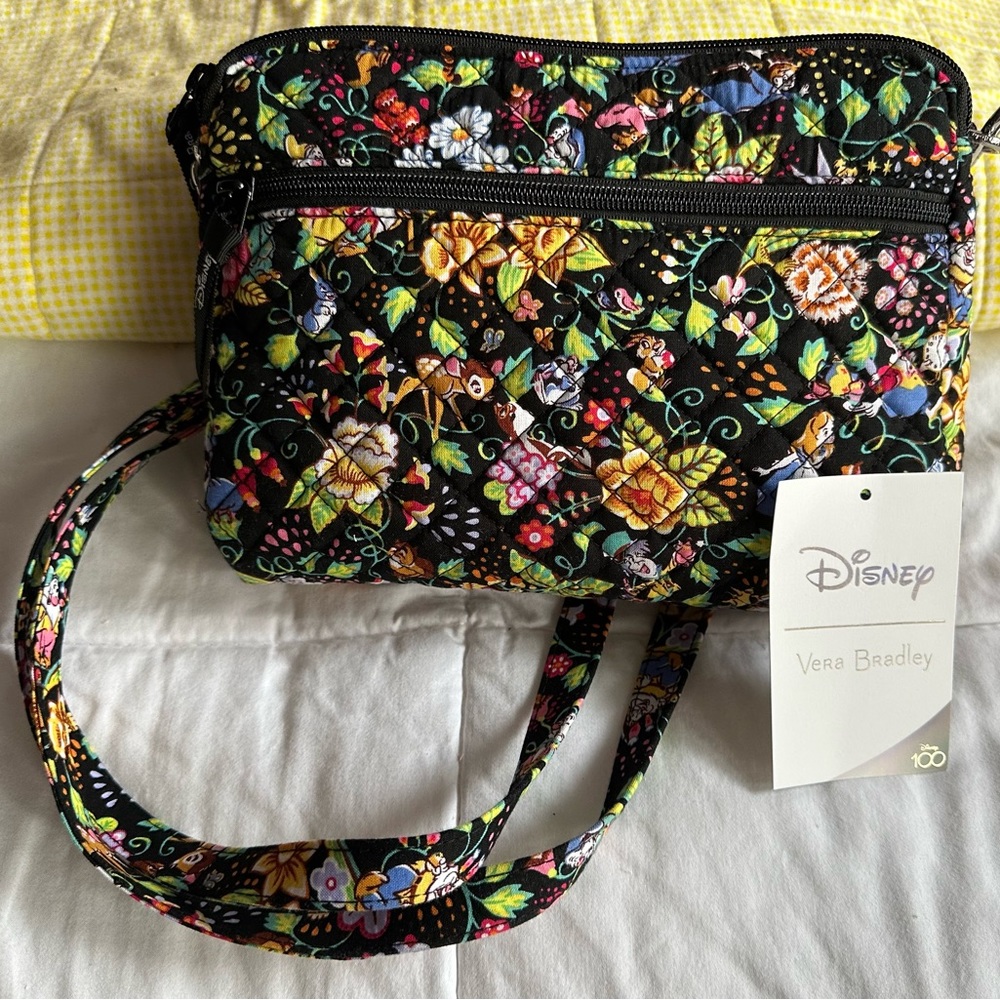 Vera Bradley / Disney Triple Compartment Crossbody Bag